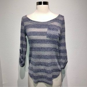 i.JOAH 3/4 Sleeve Knitted Top